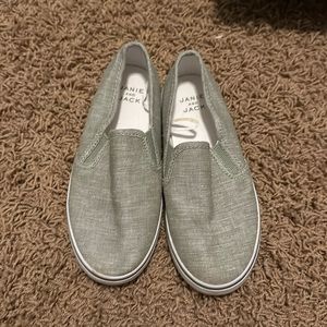 Janie and Jack boy slip on sneakers